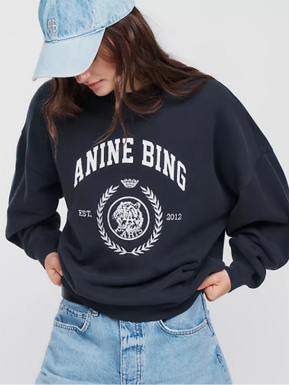Anine Bing Miles Collegiate Sweatshirt